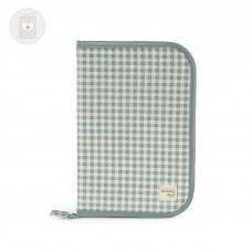 Libro de nacimiento I love vichy verde Walking Mum